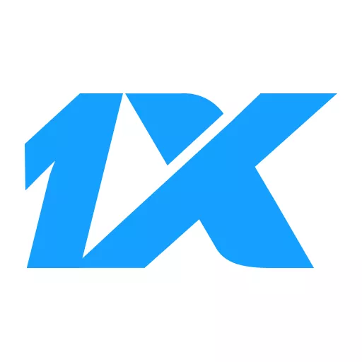 1xBet mavi kvadrat loqo ikonu